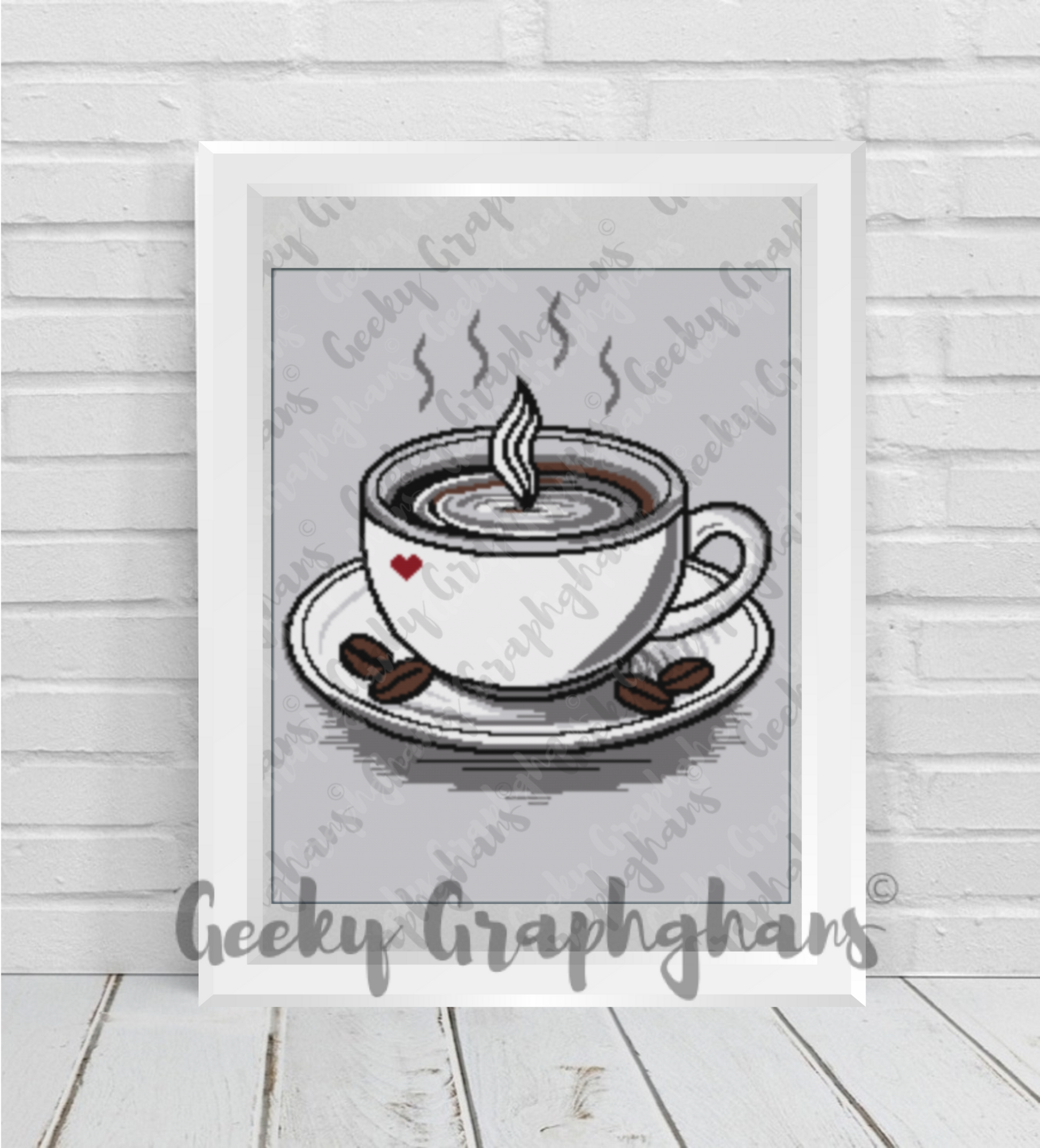 Cup Of Coffee Crochet Graphghan Pattern
