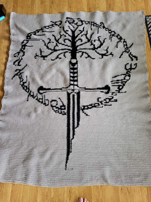 Lord of the Rings Blanket : r/crochet