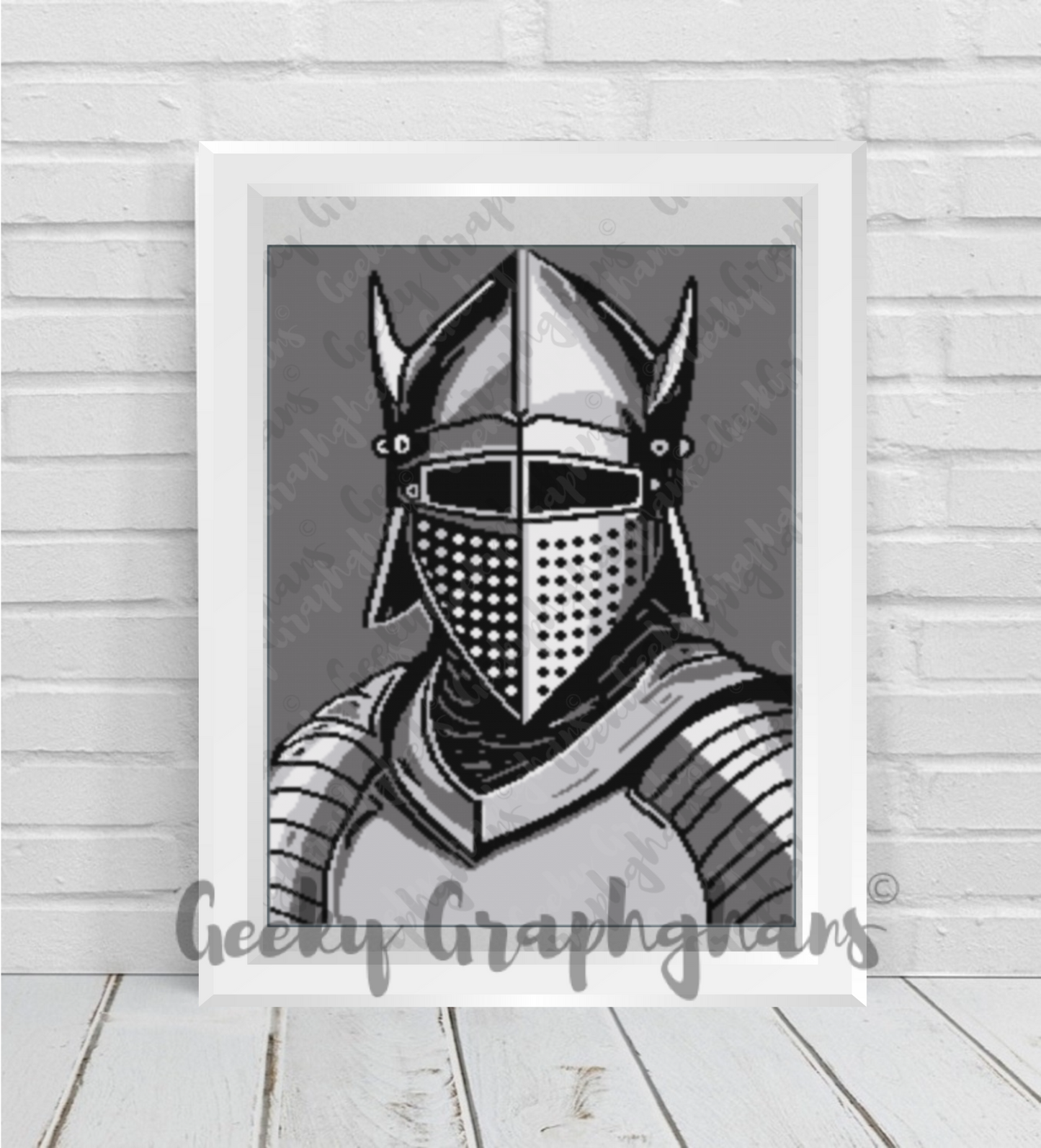 The Knight Crochet Graphghan Pattern