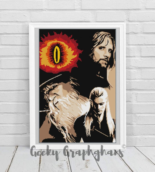 Lord of the Rings Inspired Crochet Graphghan Patterns – tagged crochet  pattern – Geeky Graphghans