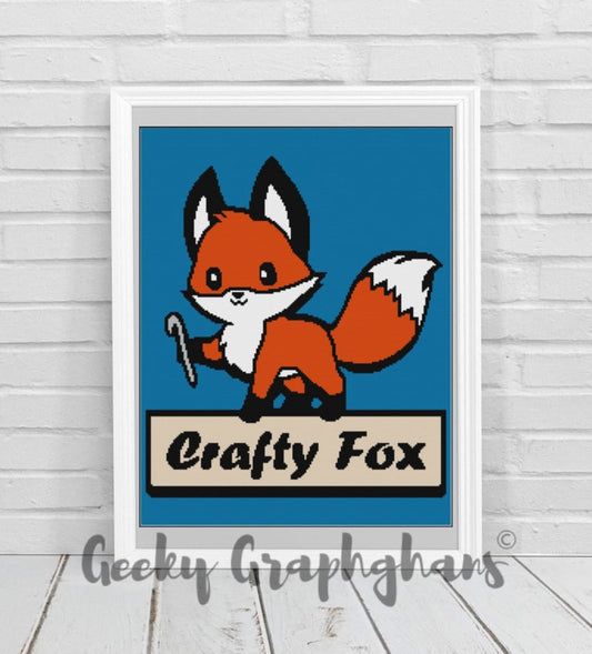 Crafty Fox Two Crochet Graphghan Pattern